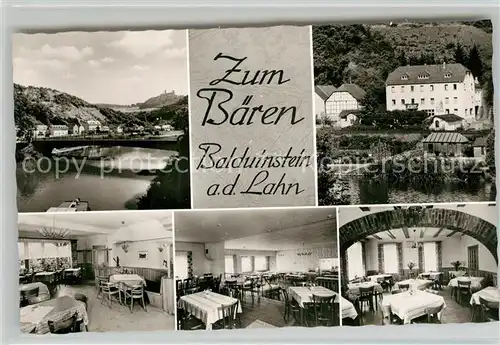 AK / Ansichtskarte Balduinstein Gasthof zum Baeren Kat. Balduinstein