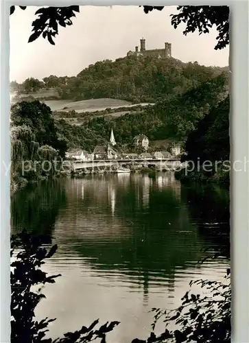 AK / Ansichtskarte Balduinstein Panorama Schloss Schaumburg Kat. Balduinstein