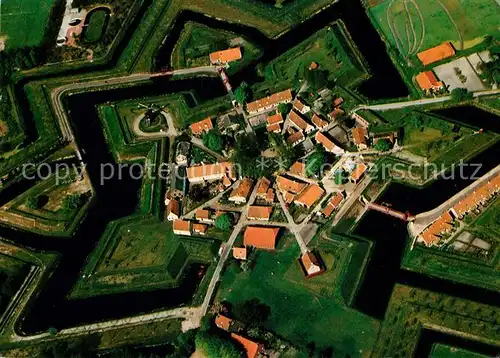 AK / Ansichtskarte Bourtange Vesting Luchtfoto Kat. Westerwolde