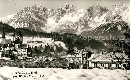 AK / Ansichtskarte Kitzbuehel Tirol Panorama Wilder Kaiser Kat. Kitzbuehel