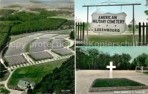 AK / Ansichtskarte Luxembourg Luxemburg American Military Cemetery  Kat. Luxembourg