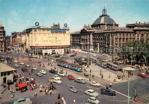 AK / Ansichtskarte Muenchen Stachus mit Justizpalast Kat. Muenchen