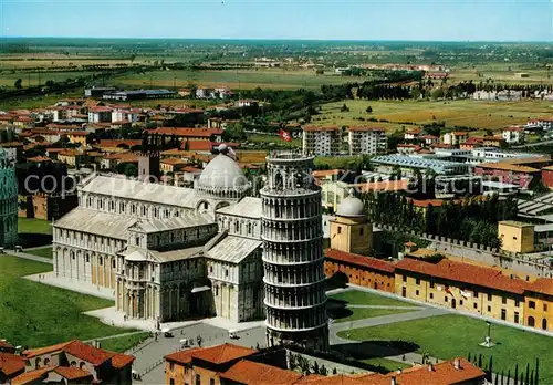 AK / Ansichtskarte Pisa Piazza del Duomo Kathedrale Schiefer Turm Fliegeraufnahme Kat. Pisa