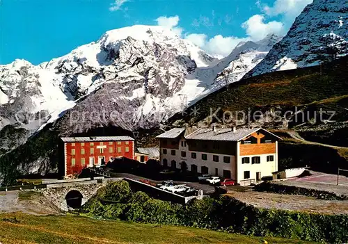 AK / Ansichtskarte Trafoi Suedtirol Hotel Franzenshoehe Stilfserjochstrasse Albergo Sotto Stelvio Strada dello Stelvio Kat. Stilfs