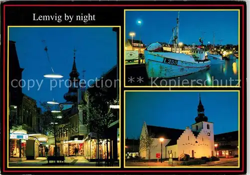 AK / Ansichtskarte Lemvig by night Kat. Lemvig