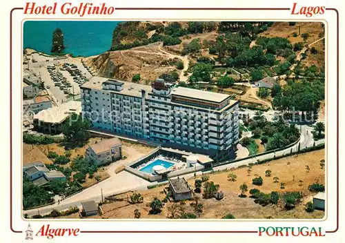 AK / Ansichtskarte Lagos Faro Hotel Golfinho Algarve Fliegeraufnahme Kat. Lagos