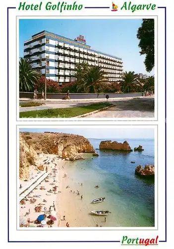AK / Ansichtskarte Lagos Faro Hotel Golfinho Algarve Strand Kueste Kat. Lagos