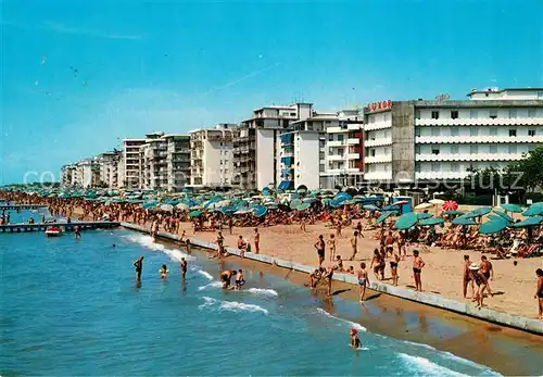 AK / Ansichtskarte Jesolo Lido Spiaggia Strand Hotels