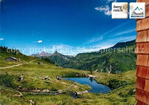 AK / Ansichtskarte Damuels Vorarlberg Panorama Kat. Damuels