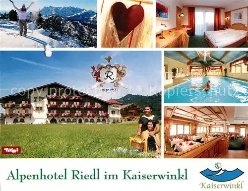 AK / Ansichtskarte Tirol Region Alpenhotel Riedl Kaiserwinkl Kat. Innsbruck