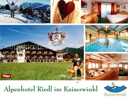 AK / Ansichtskarte Tirol Region Alpenhotel Riedl Kaiserwinkl Kat. Innsbruck