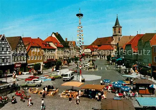 AK / Ansichtskarte Bad Neustadt Marktplatz Kat. Bad Neustadt a.d.Saale