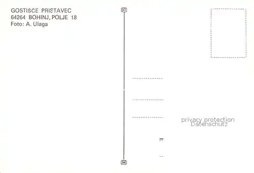 AK / Ansichtskarte Bohinj Gostisce Pristavec Kat. Slowenien