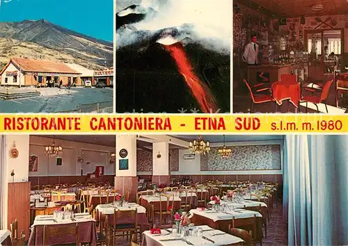 AK / Ansichtskarte Etna Italien Restaurant Cantoniera Kat. Italien