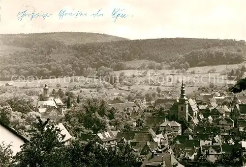 AK / Ansichtskarte Buedingen Hessen Panorama Kat. Buedingen