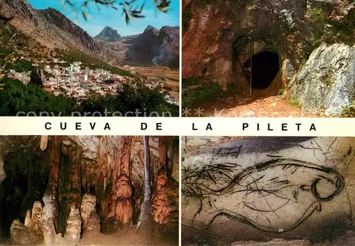 AK / Ansichtskarte Malaga Andalucia Cueva de la Pileta Kat. Malaga