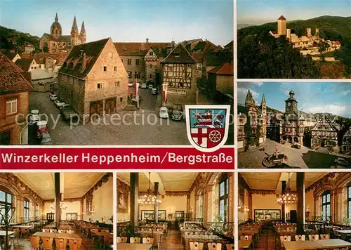 Heppenheim Bergstrasse Winzerkeller Kurmainzer Amtshof Kat. Heppenheim (Bergstrasse)