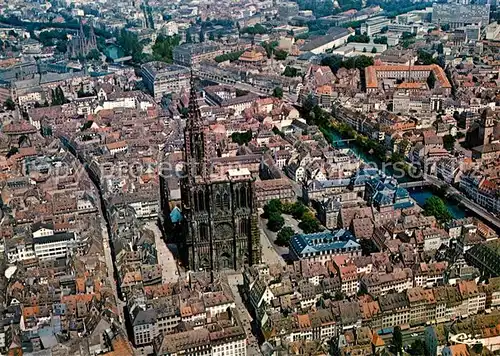 Strasbourg Alsace Fliegeraufnahme Kathedrale Kat. Strasbourg