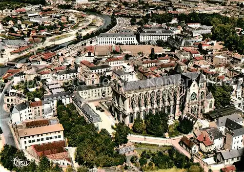 Chalons sur Marne Ardenne Fliegeraufnahme Kathedrale Kat. Chalons en Champagne