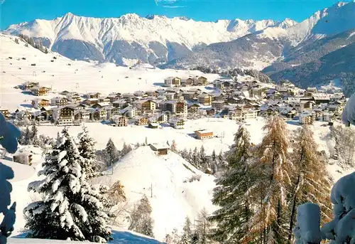 Serfaus Tirol Winterpanorama Kat. Serfaus
