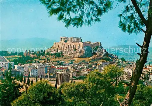 Athen Griechenland Jupiter Tempel Akropolis Kat. 