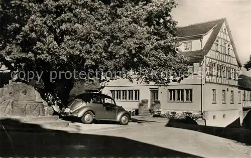 AK / Ansichtskarte Neunkirchen Odenwald Gasthaus Pension Gruenen Baum Kat. Modautal