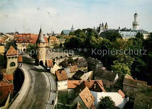 AK / Ansichtskarte Bad Homburg Bruecke mit Schloss Kat. Bad Homburg v.d. Hoehe