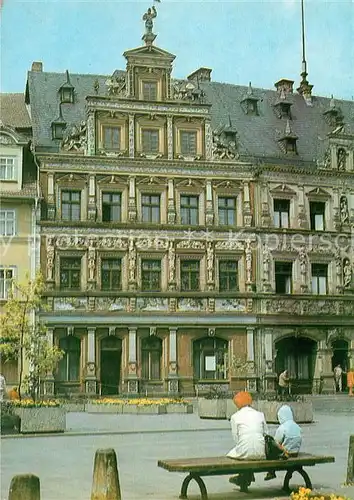 AK / Ansichtskarte Erfurt Haus zum Breiten Herd Historisches Gebaeude Kat. Erfurt