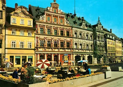 AK / Ansichtskarte Erfurt Gildehaus Historisches Gebaeude Altstadt Strassencafe Kat. Erfurt