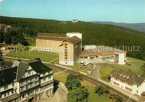 AK / Ansichtskarte Oberhof Thueringen FDGB Erholungsheim Fritz Weineck Fliegeraufnahme Kat. Oberhof Thueringen