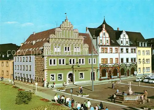 AK / Ansichtskarte Weimar Thueringen Stadthaus Lucas Cranach Haus Brunnen Altstadt Kat. Weimar