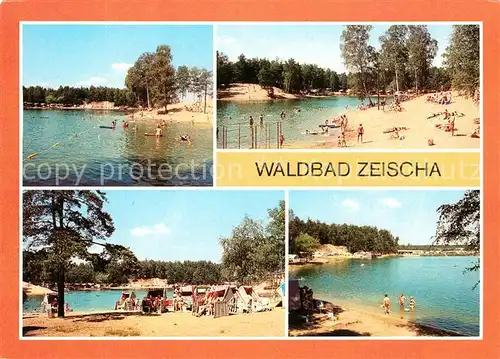 AK / Ansichtskarte Zeischa Waldbad Badestrand Kat. Bad Liebenwerda