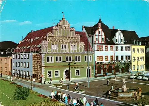 AK / Ansichtskarte Weimar Thueringen Stadthaus Lucas Cranach Haus Brunnen Altstadt Kat. Weimar