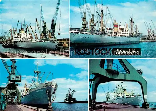 AK / Ansichtskarte Rostock Mecklenburg Vorpommern ueberseehafen Kat. Rostock