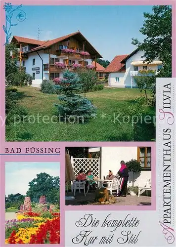 AK / Ansichtskarte Fuessing Bad Appartmenthaus Silvia Kat. Bad Fuessing