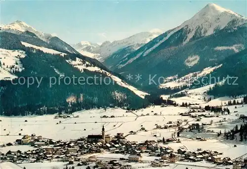 AK / Ansichtskarte Altenmarkt Pongau Winterlandschaft Skigebiet Zauchensee Lakenkogel Kat. Altenmarkt im Pongau