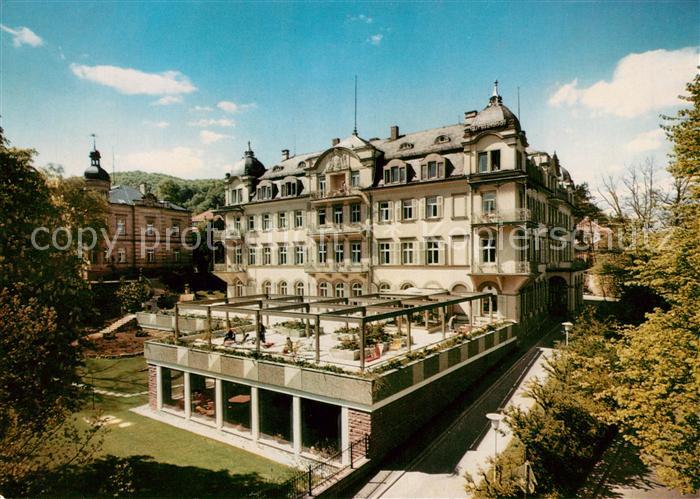 AK / Ansichtskarte Bad Kissingen Hotel Sanatorium Max Uibeleisen Kat