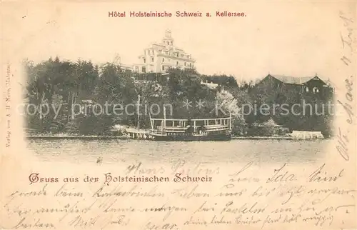 AK / Ansichtskarte Holsteinische Schweiz Partie am Kellersee Kat. 