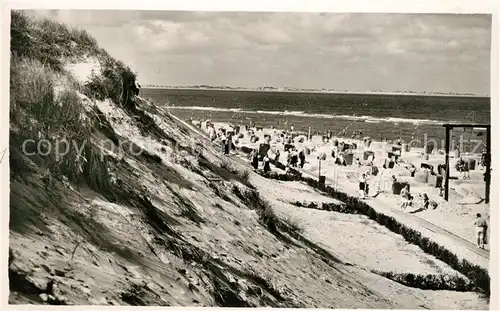 AK / Ansichtskarte Langeoog Nordseebad Strand Duenen Kat. Langeoog