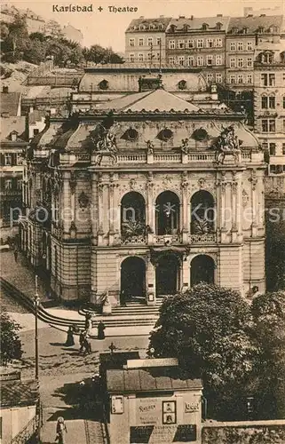 AK / Ansichtskarte Karlsbad Eger Theater