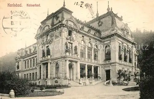 AK / Ansichtskarte Karlsbad Eger Kaiserbad