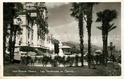 AK / Ansichtskarte Monte Carlo Les Terrasses du Casino Kat. Monte Carlo
