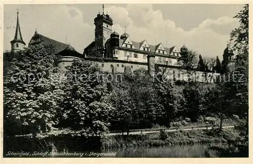 AK / Ansichtskarte Scheinfeld Schloss Schwarzenberg im Steigerwald Kat. Scheinfeld