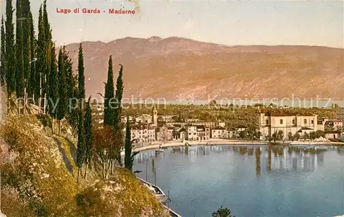 AK / Ansichtskarte Maderno Lago di Garda Panorama Kat. Italien