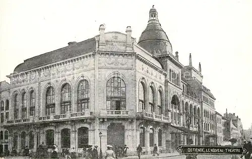 AK / Ansichtskarte Ostende Flandre Le Nouveau Theatre Kat. 