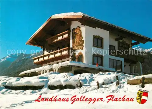 AK / Ansichtskarte Flachau Landhaus Gollegger im Winter Kat. Flachau