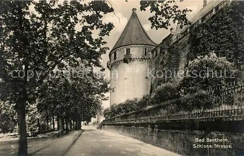 AK / Ansichtskarte Bad Bentheim Schloss Strasse Kat. Bad Bentheim