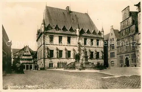 AK / Ansichtskarte Osnabrueck Rathaus Kat. Osnabrueck