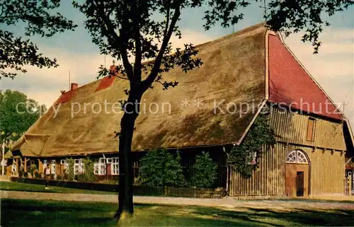 AK / Ansichtskarte Lueneburger Heide Niedersaechsisches Bauernhaus Kat. Walsrode