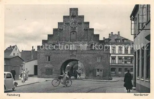 AK / Ansichtskarte Flensburg Nordertor Kat. Flensburg